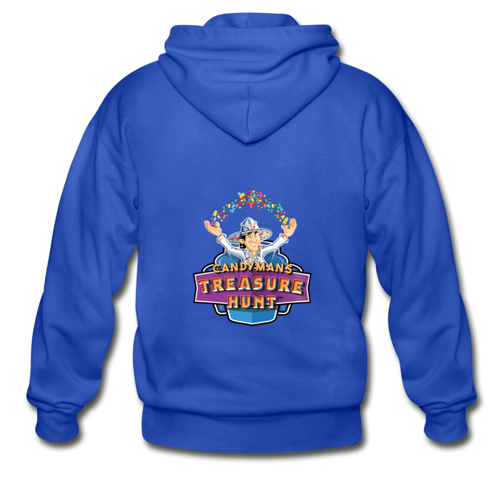 Gildan Heavy Blend Adult Zip Hoodie - royal blue