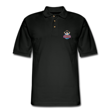 Load image into Gallery viewer, Men&#39;s Pique Polo Shirt - black
