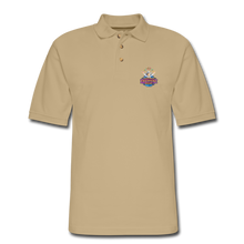 Load image into Gallery viewer, Men&#39;s Pique Polo Shirt - beige

