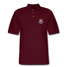Load image into Gallery viewer, Men&#39;s Pique Polo Shirt - burgundy
