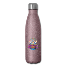 Load image into Gallery viewer, Insulated Stainless Steel Water Bottle - pink glitter
