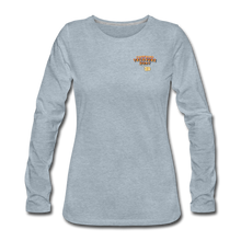 Load image into Gallery viewer, Women&#39;s Premium Long Sleeve T-Shirt - heather ice blue

