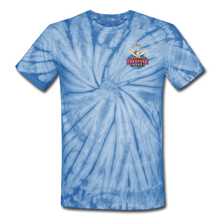 Load image into Gallery viewer, Unisex Tie Dye T-Shirt - spider baby blue
